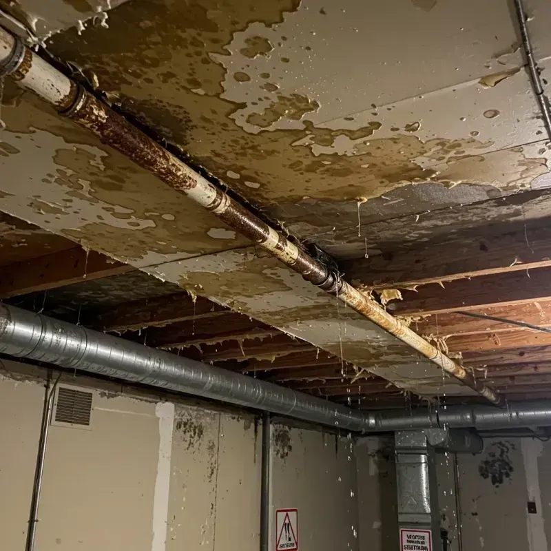 Ceiling Water Damage Repair in Waupaca County, WI